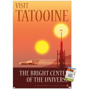 Trends International Star Wars: Tatooine - The Bright Center by Russell Walks Unframed Wall Poster Prints - 1 of 4