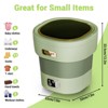 12L Portable Washing Machine, Foldable Mini Washer with with 4 Modes and Spin Basket Deep Cleaning Green - 2 of 4