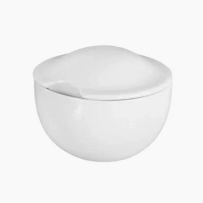 DUKA Porcelain Sugar Bowl 6 oz White