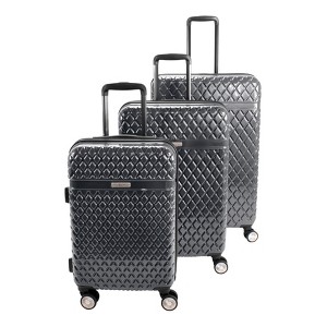 Kathy Ireland Yasmine 3-Piece Hardside Luggage Set - 1 of 4