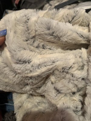 Aurora Printed Brushed Fur Duvet Cover Set : Target