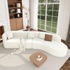 Modern Large 2-Piece Sectional Sofa with 3 Pillows,for Living Room, Bedroom - 2 of 4