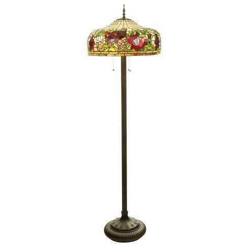 Tiffany pole deals lamp