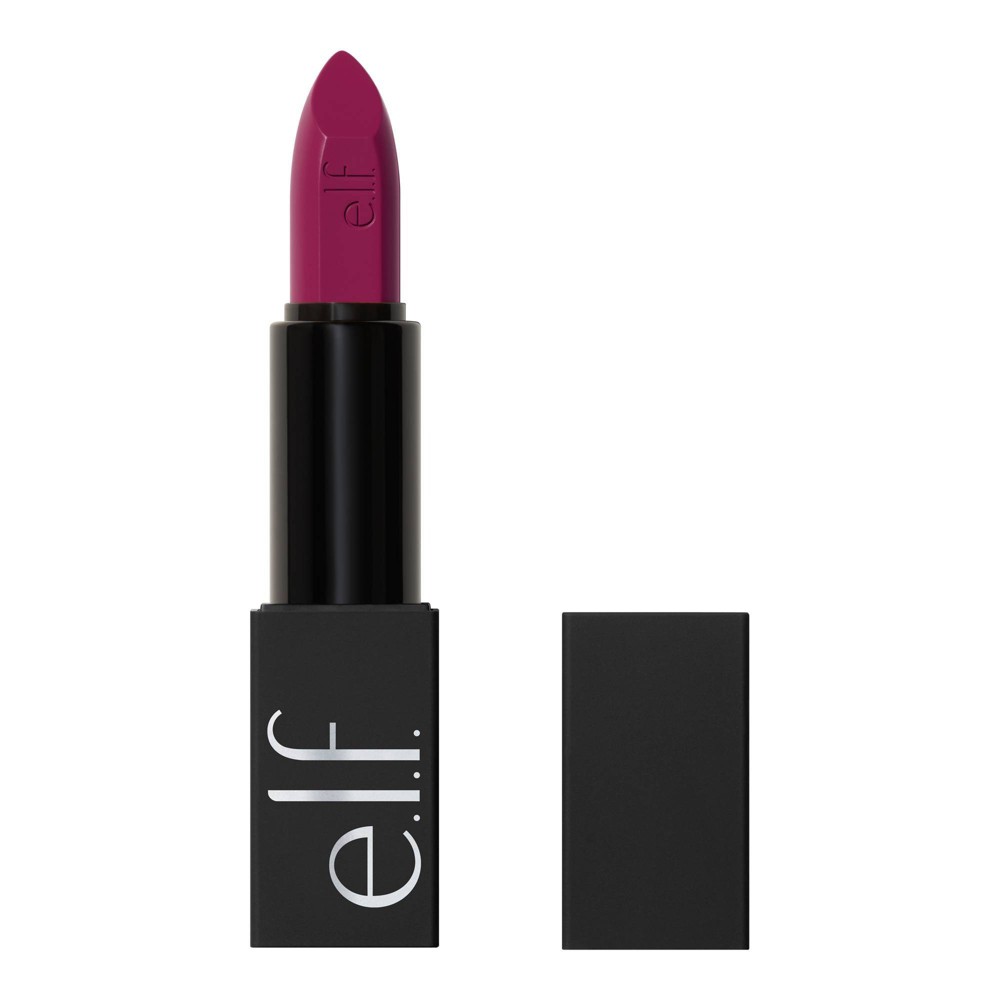 Photos - Lipstick & Lip Gloss ELF e.l.f. O FACE Satin Lipstick - Untamed - 0.13oz 