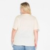 Women's Morning Matcha Short Sleeve Graphic T-Shirt - Off-White - 3 of 3