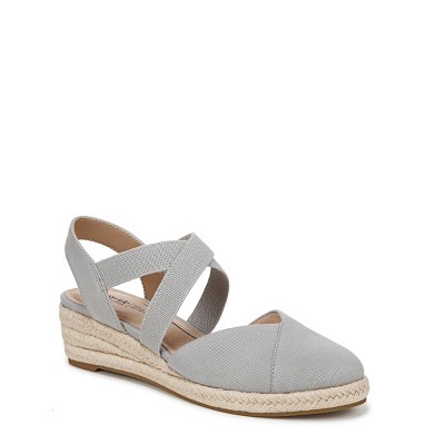 LifeStride Womens Kimball Espadrille Wedge Sandal