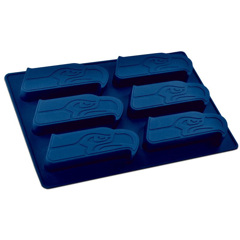 MasterPieces FanPans Team Logo Silicone Muffin Pan - NFL Seattle Seahawks, 2 of 4