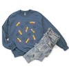 Simply Sage Market S.W.Smiley Pencil Collage Sweatshirt - 3 of 4