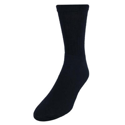 Ctm Men's Casual And Comfortable Crew Socks (4 Pack) : Target