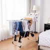 Tangkula Adjustable Clothes Drying Rack  Foldable Heavy-duty Hanger Collapsible Dryer - 2 of 4