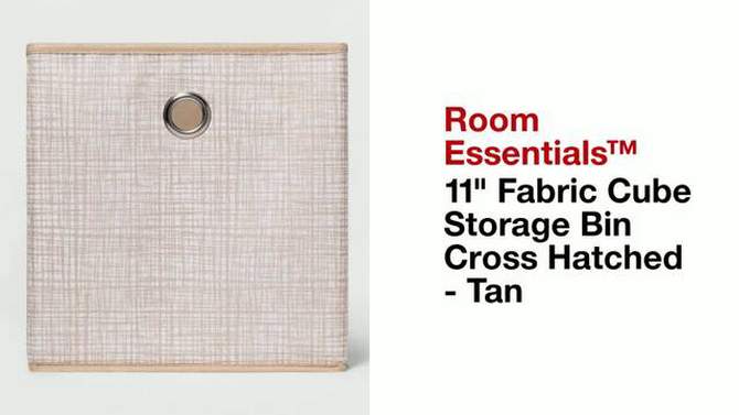 11" Fabric Cube Storage Bin - Room Essentials&#153;, 6 of 25, play video