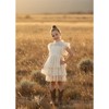 2Bunnies Girl Baby Girl Iris Floral All Lace Boho Flower Girl Dress - 2 of 4