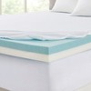 NicBex Hypoallergenic Thickened Memory Foam Mattress Topper with Removable Cover,Bedroom Bed Mattress in a Box - 4 of 4