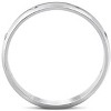 Pompeii3 White Gold Diamond Wedding Eternity Anniversary Ring - 3 of 4