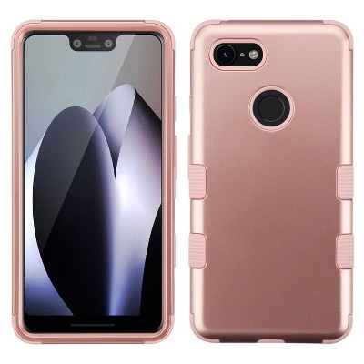 MYBAT For Google Pixel 3 XL Rose Gold Tuff Hard TPU Hybrid Plastic Case