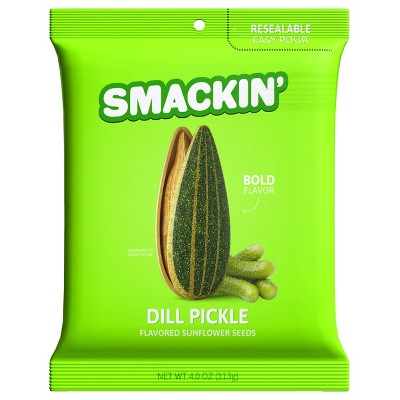 SMACKIN' Dill Pickle Sunflower Seeds - 4oz