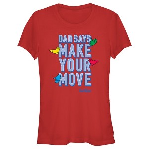 Junior's Twister Dad Says Make Your Move T-Shirt - 1 of 4