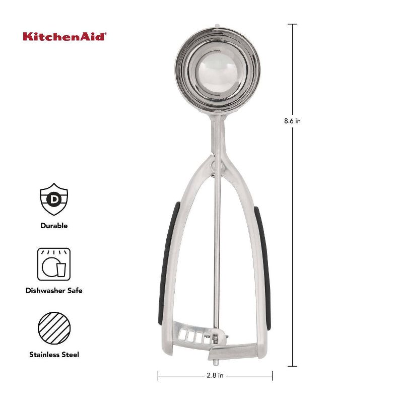KitchenAid Set of 3 Cookie Scoops, 2 of 6