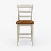 Monarch Counter Height Barstool Off White - Homestyles - image 4 of 4