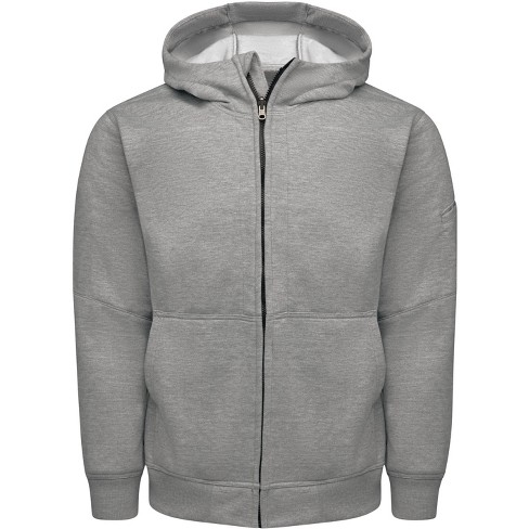 Red Kap Performance Work Hoodie, Grey Heather - 4X Large