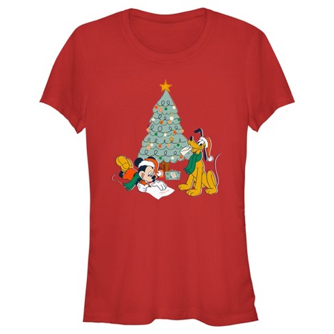 Ladies disney christmas t on sale shirts