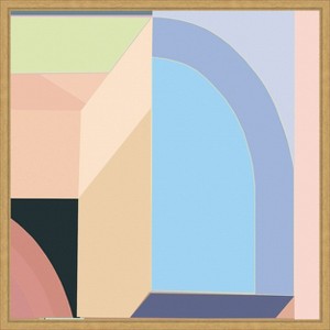 Amanti Art LTower9a II by Cartissi Framed Canvas Wall Art - 1 of 4