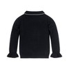 Hope & Henry Girls' Long Sleeve Ruffle Cuff Collar Sweater, Kids - 3 of 3