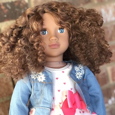 Kaylee, 18-inch Doll with Curly Hair