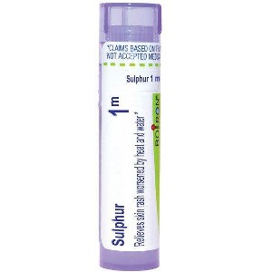 Sulphur 1M by Boiron Homeopathic Single Medicine For First Aid  -  80 Pellet - 1 of 4