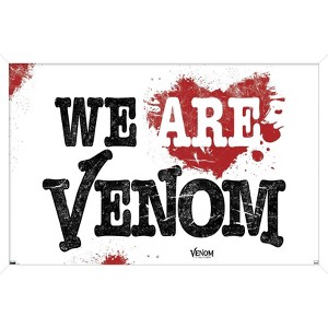 Trends International Marvel Venom: Let There be Carnage - We Are Venom Heart Framed Wall Poster Prints - 1 of 4