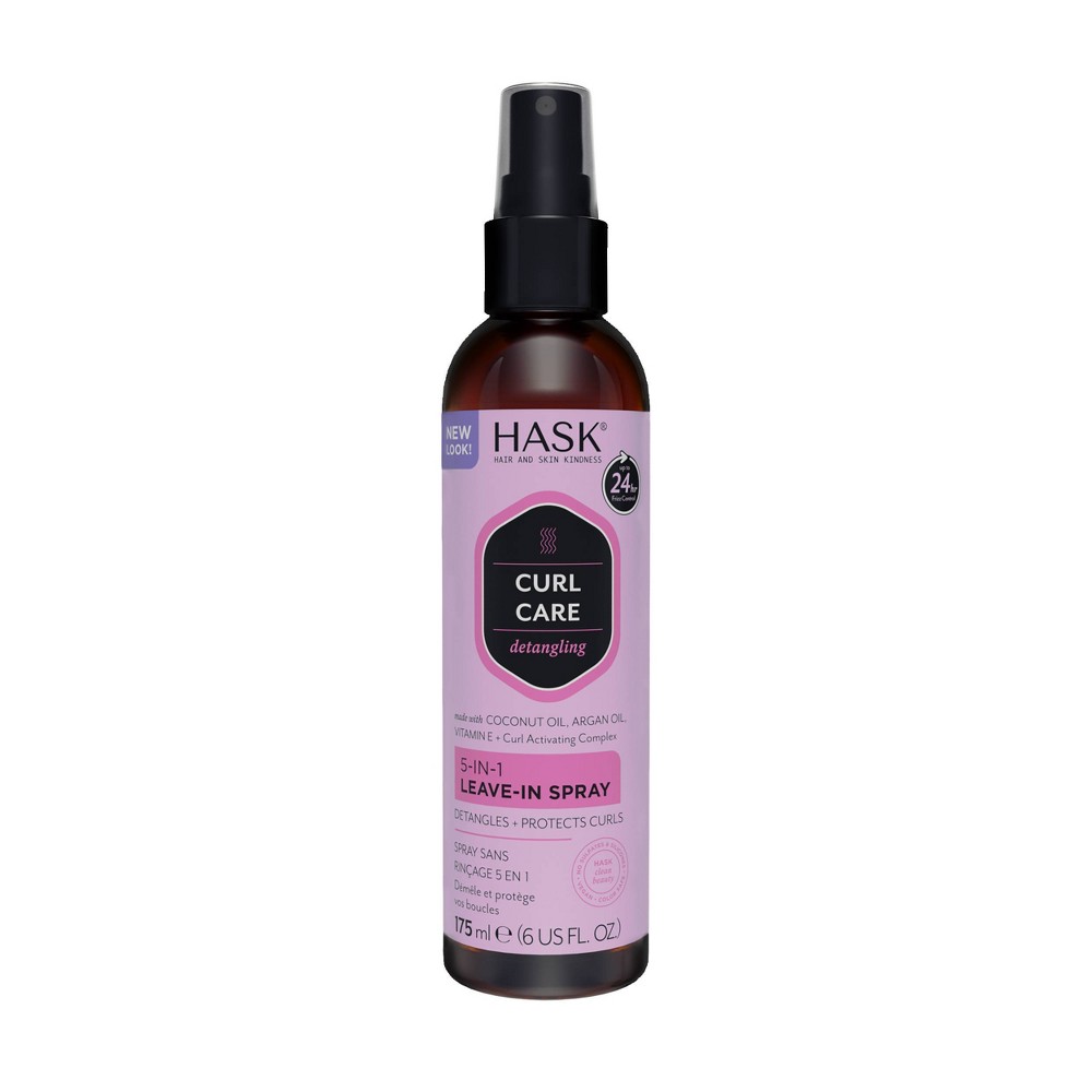 Photos - Hair Styling Product Hask Curl Care 5-in-1 Leave In Spray - 6 fl oz 