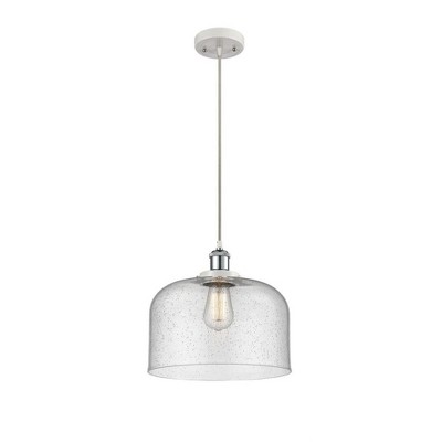 Bell - 1 Light Cord Hung Mini Pendant In Industrial Style-11.38 Inches Tall and 12 Inches Wide