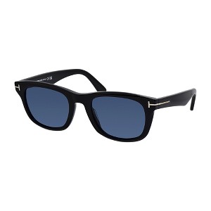 Tom Ford FT 1076 01M Unisex Sport Polarized Sunglasses Black 54mm - 1 of 3