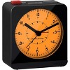 Marathon Analog Classic Sleek & Stylish Desk Alarm Clock With Auto Ambient Night Light - 2 of 4