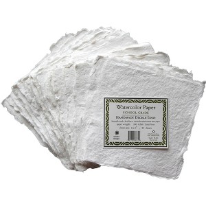 Shizen Design Punjab Watercolor Paper, 6 x 6 Inches, 140 lb, White, 25 Sheets - 1 of 1