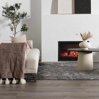 Hauteloom Rectangle Area Rug   Black