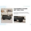 PAGED Wood Coffee Table Modern Rectangular Living Room Table with Spacious Top, Center Table for Living Room, Study - 4 of 4