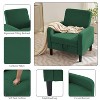 Hyleory Corduroy Upholstered Armchair with Hidden Storage, Modern Lounge Accent Chair - 3 of 4