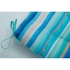 44" x 18" Outdoor/Indoor Blown Bench Cushion Dina - Pillow Perfect - 2 of 4