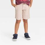 Boys' Flat Front 'Above The Knee' Chambray Shorts - Cat & Jack™