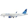 Embraer ERJ-175 Commercial Aircraft "United Express" White with Blue Tail 1/400 Diecast Model Airplane by GeminiJets - 3 of 4
