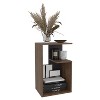 Kumasinova 3-Tier Shelf End Table with Premium MDF Frame,Modern Minimalist Sofa Side Table Elegant Nightstand for Living Room&Bedroom - 2 of 4