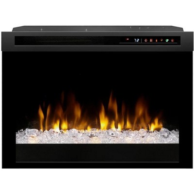 Dimplex 26-in Multi-Fire XHD Pro Plug-In Electric Fireplace with Acrylic Ice & Driftwood - DF26DWC-PRO