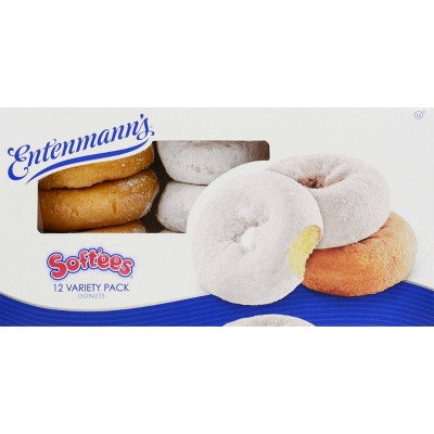 Entenmann&#39;s Softee Variety Donuts - 17.5oz