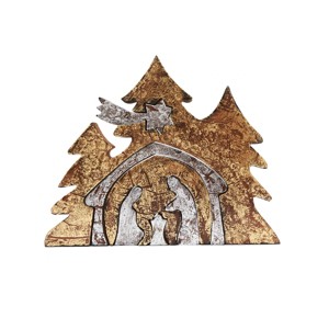 Gallerie II MDF Foil Puzzle Nativity Figurine - 1 of 3