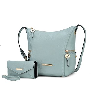 MKF Collection Lux Vegan Leather Women’s Hobo Bag with Wallet by Mia K - 1 of 4