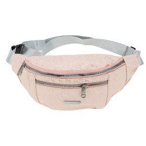 Unique Bargains Bamboo Leaves Pattern Fanny Pack 1 Pc - 1 of 4