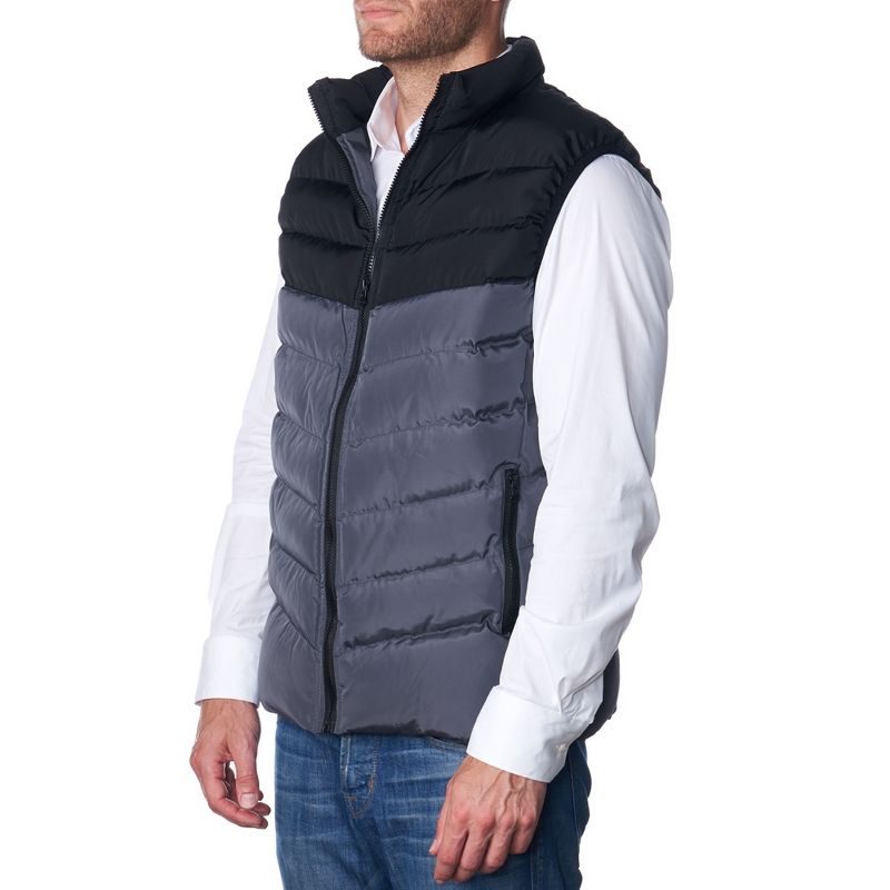 Alpine Swiss Brock Mens Lightweight Water-Resistant Down Puffer Vest, 3 of 7