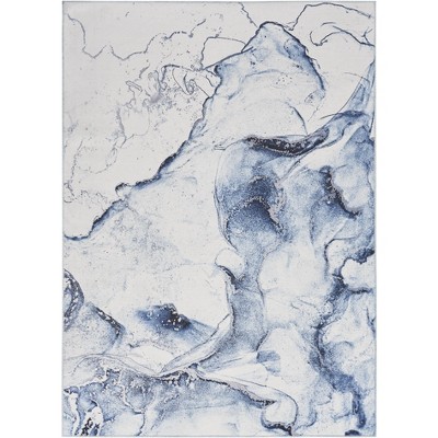 Nourison Daydream Marble Non-Slip Washable Indoor Area Rug