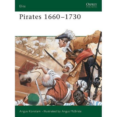 Pirates 1660 1730 - (Elite) by  Angus Konstam (Paperback)